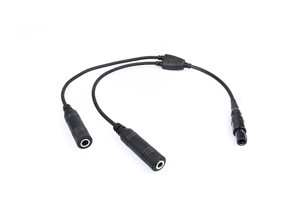 LEMO to General Aviation Headset Adapter –