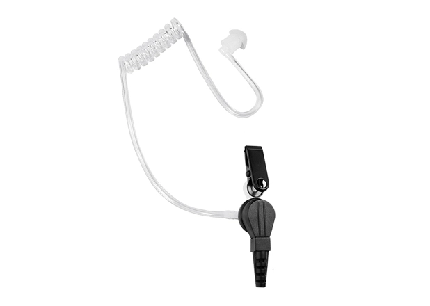 2-Pin Air Tube Security Headset Earpiece Earphone PTT Mic Walkie