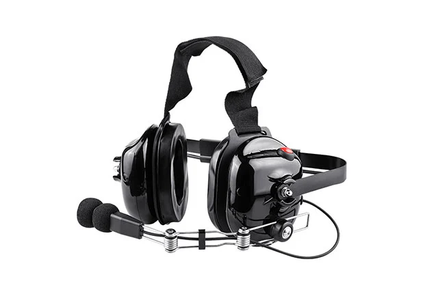 heavy duty headset with microphone
