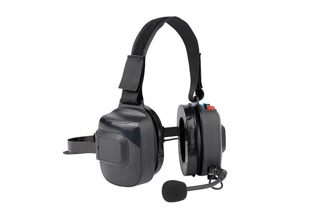 heavy duty headset with microphone