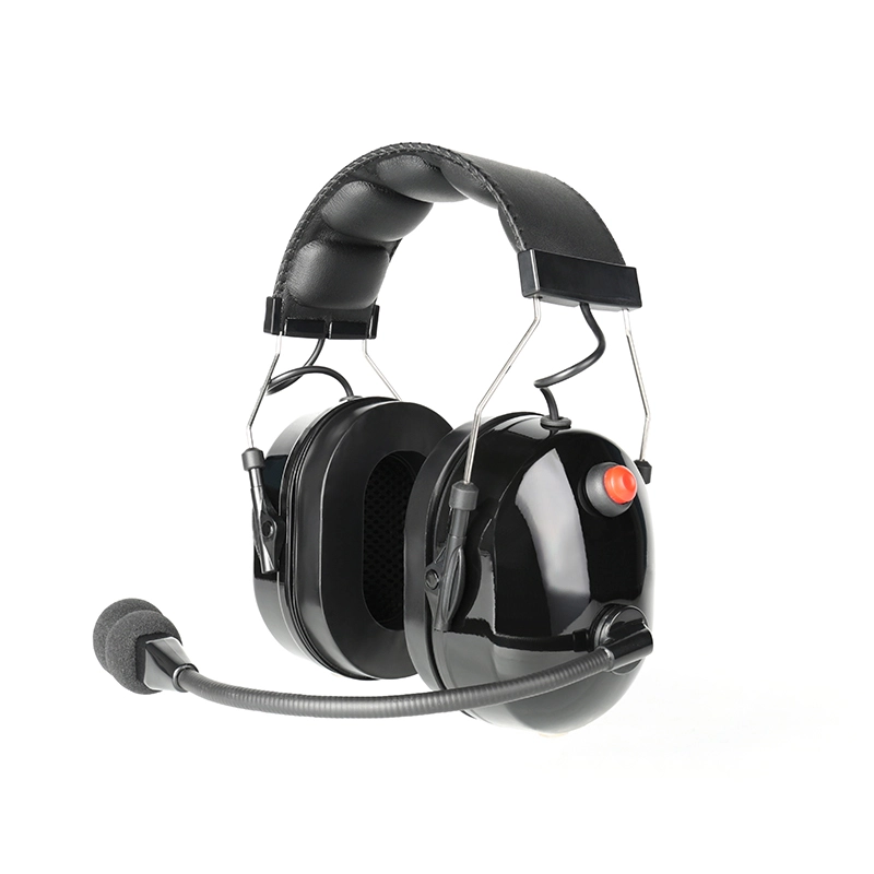 heavy duty headset with microphone