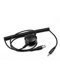 QD-Quick Connect Disconnect Cable XLR 5 Pin Mini Plug Replacement Coil Cord for Heavy Duty Headsets