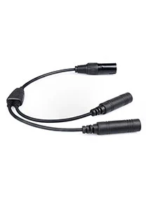 CB-04 GA Headset Dual Plug to Airbus Headset Adapter Cable