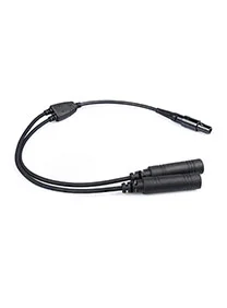 CB-08 GA Headset to 6 Pin LEMO Connector Cable