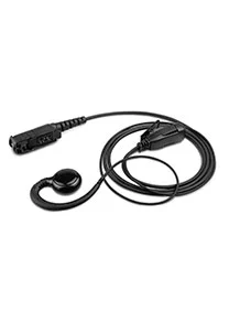 EM-3327 C-Shape Ear Hook Earpiece Security Headset with PTT for Radio