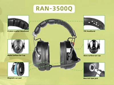 RAN-3500Q, A Heavy-Duty Headset For Two Way Radios