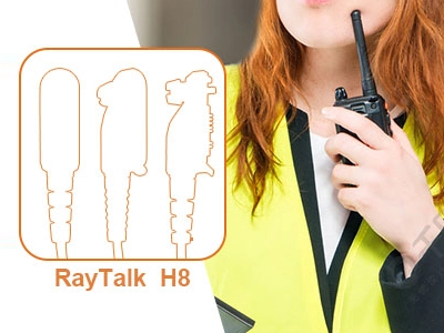 New Connector to RayTalk's Hytera Radios Accessories-H8