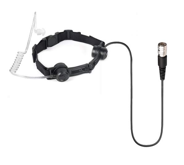 IP67 Soft Acoustic Tube Magnetic Throat Microphone