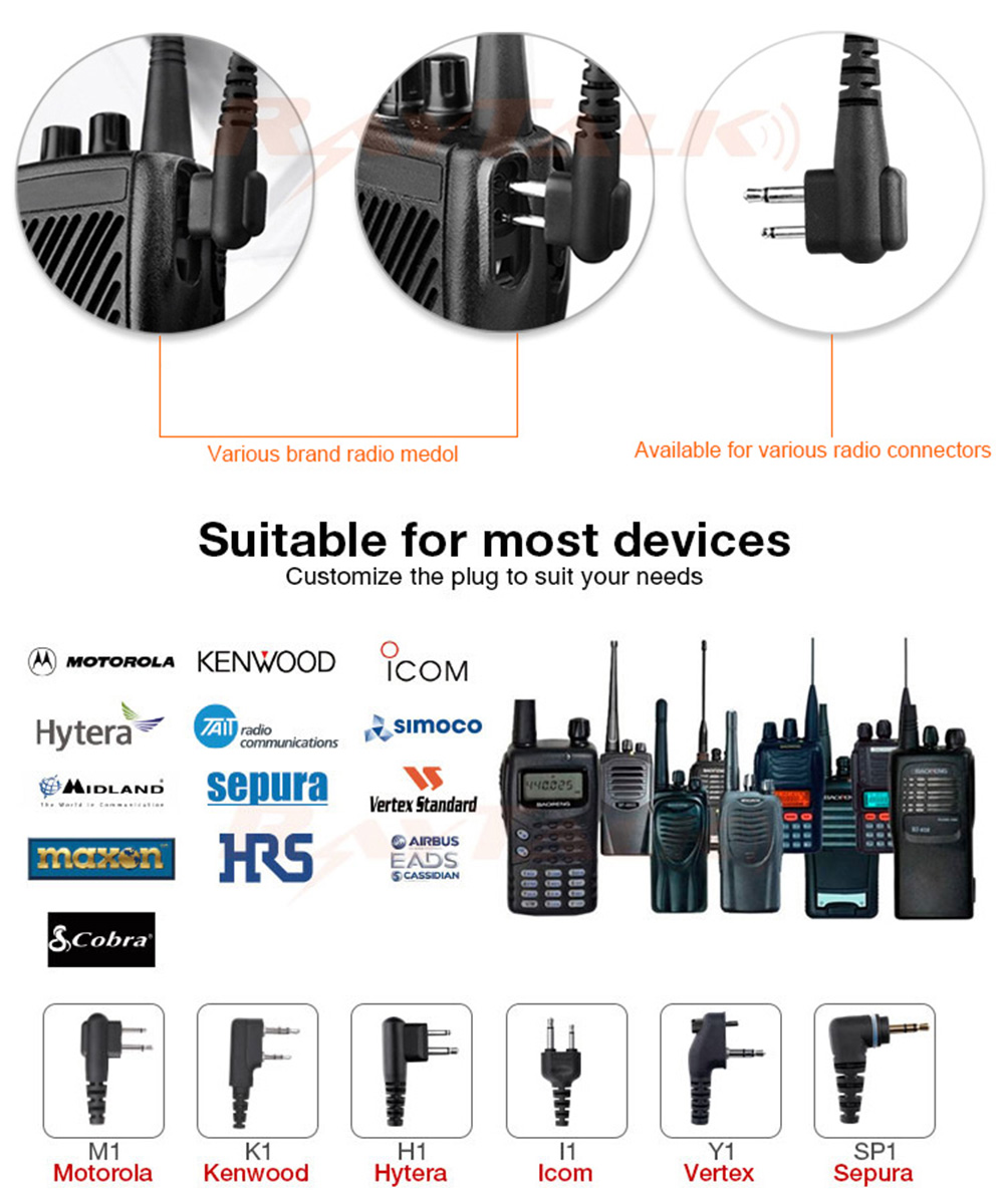 How To Choose And Use A Two Way Radio Audio Earpiece?