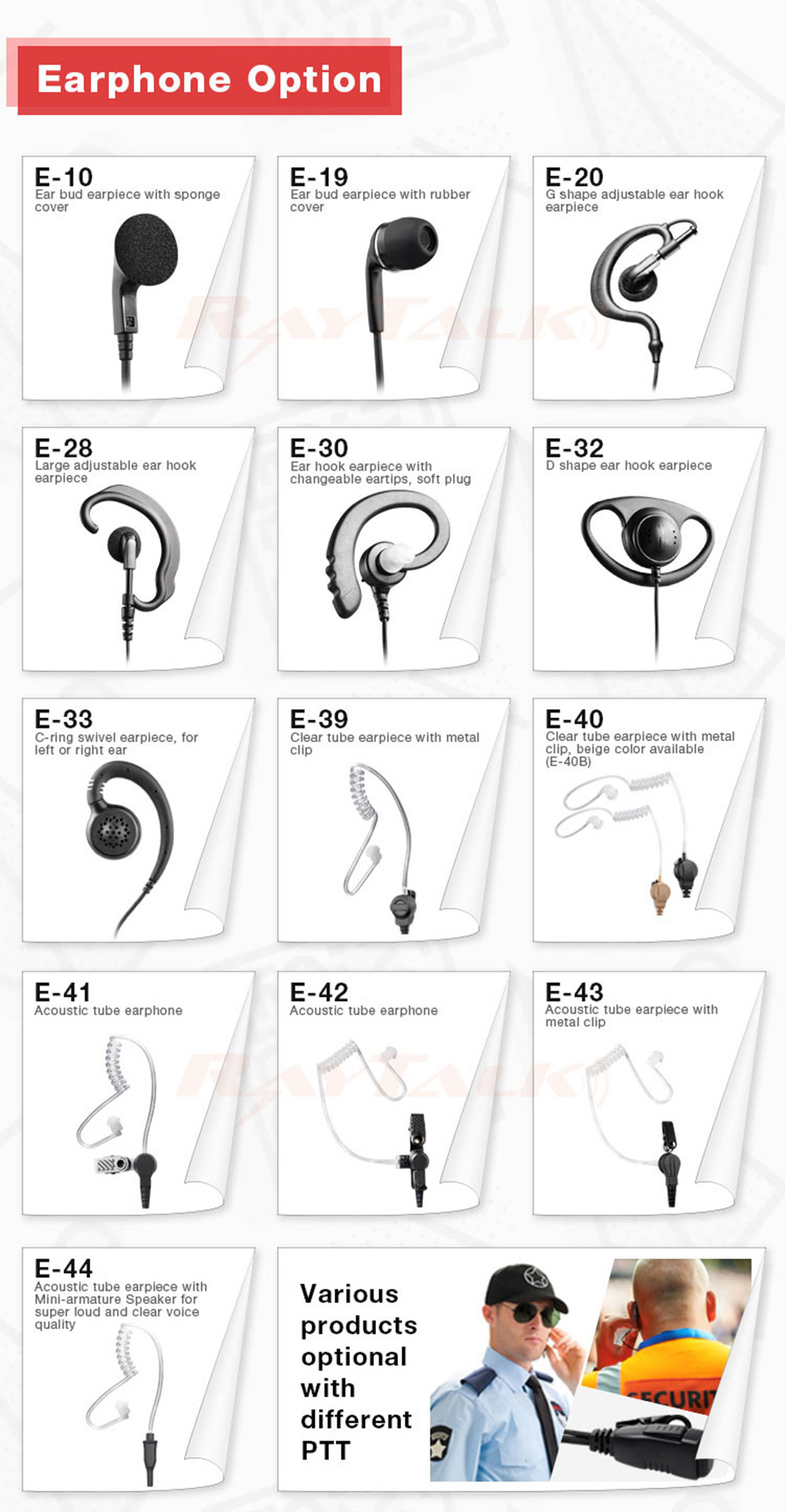 How To Choose And Use A Two Way Radio Audio Earpiece?