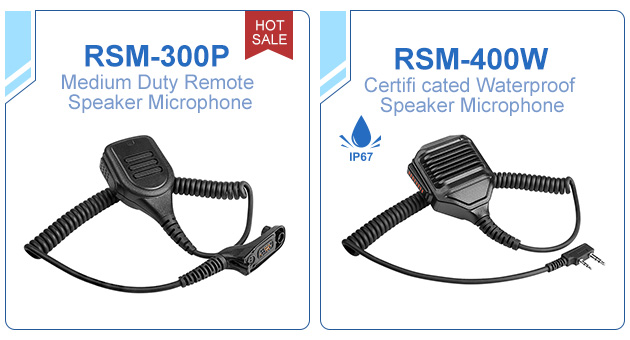 Two Way Radio Speaker Mics