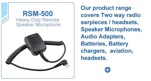 Two Way Radio Speaker Mics