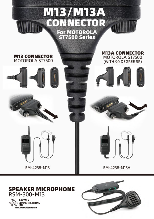 Check This Out: RayTalk New Connecor M13 for Motorola ST7500