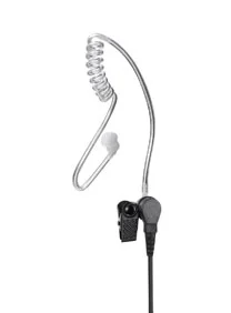 EM-4342VN Braided Fiber Cloth 1 Wire Acoustic Tube Earpiece with Inline PTT/VOX and Mic