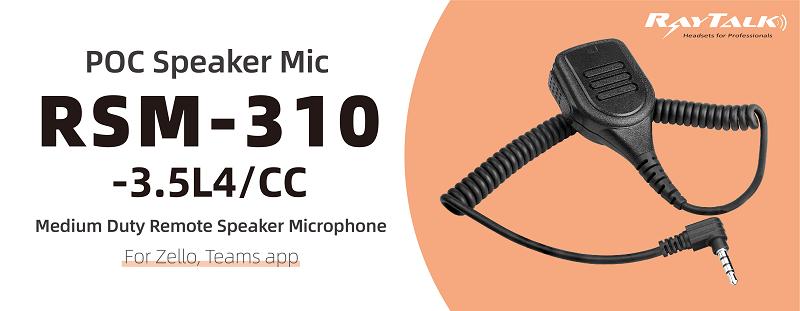 POC Speaker Microphone for Zello and Teams APP