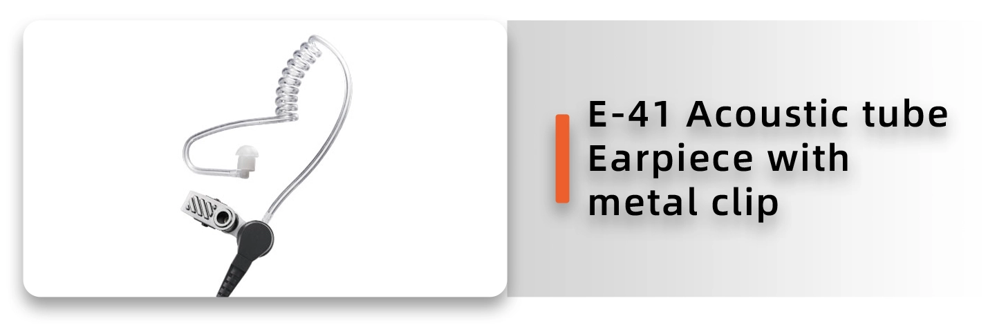 Details of EM-4132 Walkie Talkie Earpiece Earphone Headset with PTT Mic for Two-Way Radio