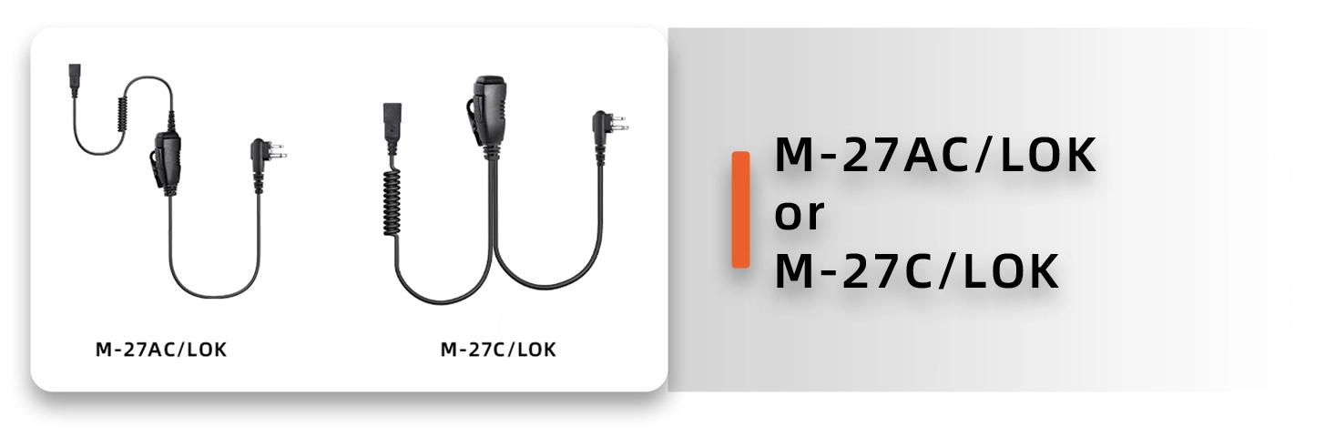 Details of E-28/LOK C-Shape Ear Hook Earpieces Adjustable Earbud Style Earphone
