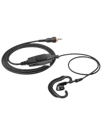 EM-2819N Braided Fiber Cloth G-Ring Adjustable Radio Earpiece for Motorola Kenwood Radio