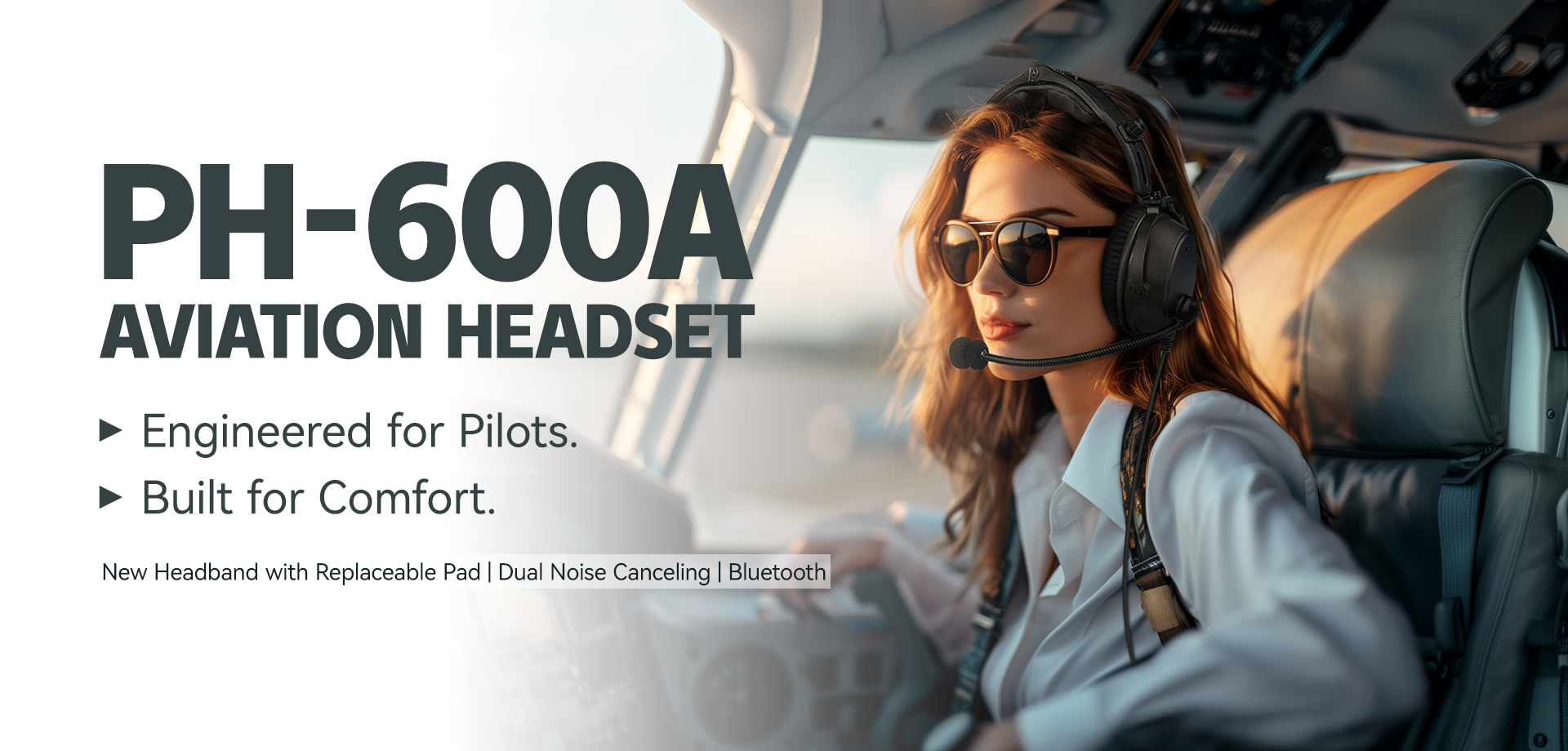 PH-600A Aviation Headset