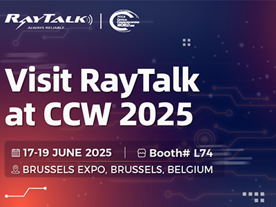 Meet RayTalk at CCW Brussels Expo 2025
