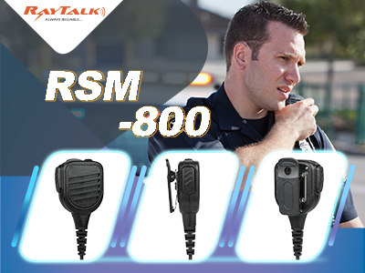 RSM-800 Waterproof Shoulder Speaker Mic for Critical Communication