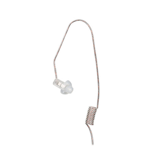 E-47 earpiece for communication E-47 earpiece for communication with flexible, bendable ear hook and cable, featuring a clear-sound speaker for reliable conversations