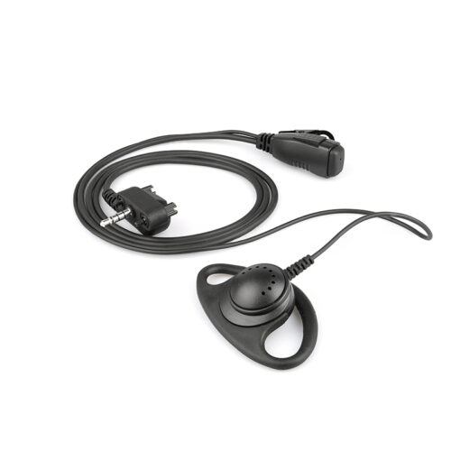Oreillette de communication EM-3227 EM-3227 communication earpiece with Y2 plug and PTT, compatible with Vertex radios