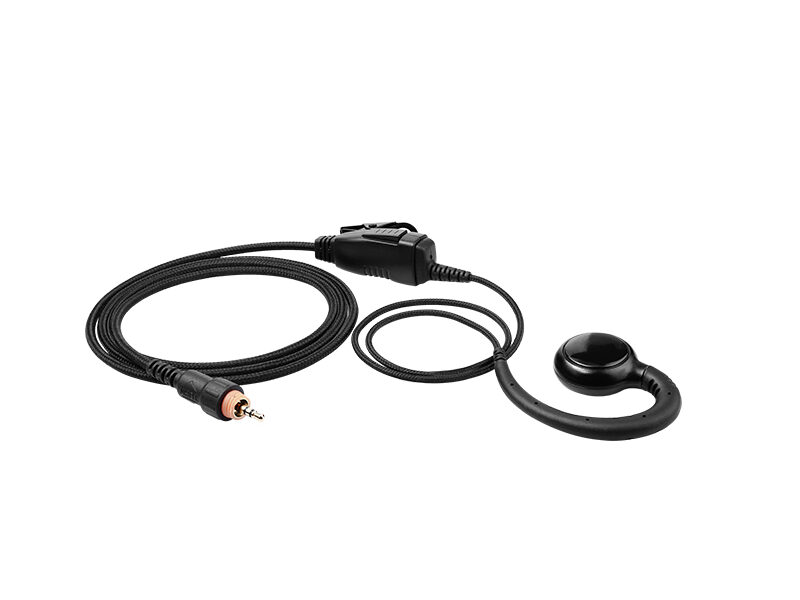 EM-3327 braided fiber earphone for walkie talkie with M12 Motorola connector EM-3327 braided fiber earphone for walkie talkie with M12 Motorola connector