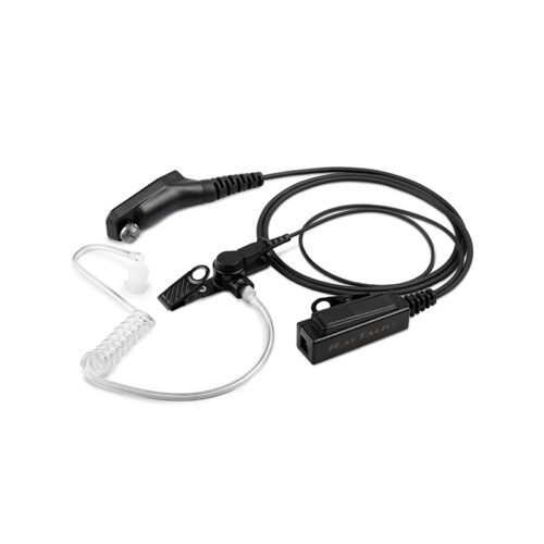 EM-4238 Auricular de vigilancia de 1 hilo para Motorola EM-4238 1-wire surveillance earpiece with M9 connector, compatible with Motorola radios TROB, XRP3600, and APX600