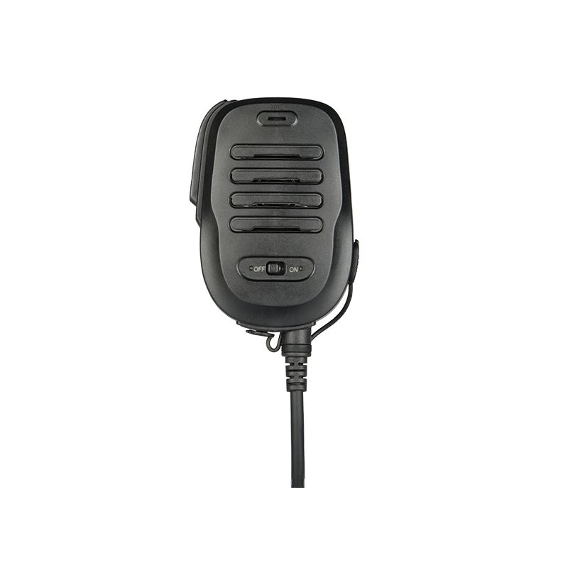 RSM-151-CC Micrófono de hombro para walkie talkie Front view of RSM-151/CC for walkie talkies