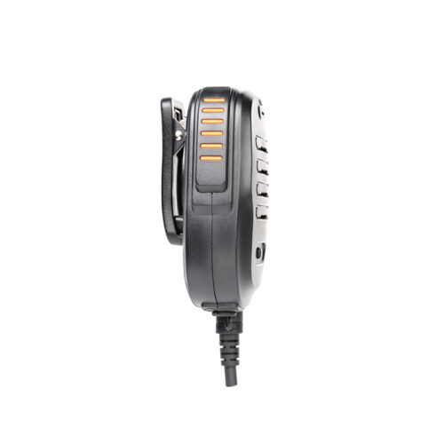 RSM-151-CC altavoz micrófono walkie talkie Side view of RSM-151/CC for handheld radios mic