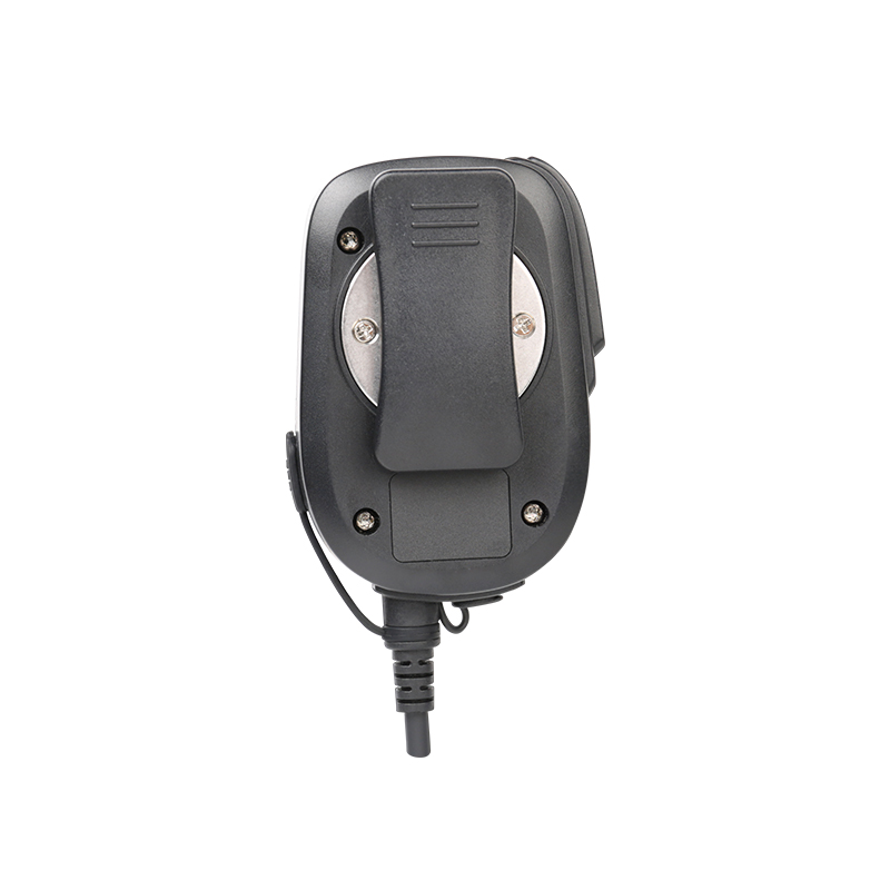 RSM-151-CC Micrófono de hombro ligero Black shoulder microphone with clip attachment