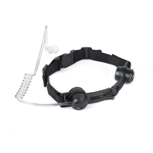 RTM-0340 Micrófono militar de garganta de tubo acústico blando RTM-0340 throat microphone with acoustic tube earpiece