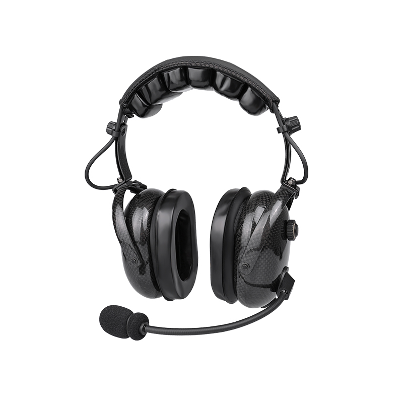 RAN-1000CF Auricular de radio bidireccional de fibra de carbono RAN-1000CF Carbon Fiber Two Way Radio Headset