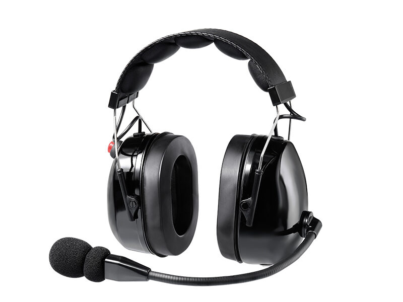 RAN-3000Q walkie talkie headphones with microphone RAN-3000Q walkie talkie headphones with microphone for use in warehouses, construction sites, and other high-noise environments