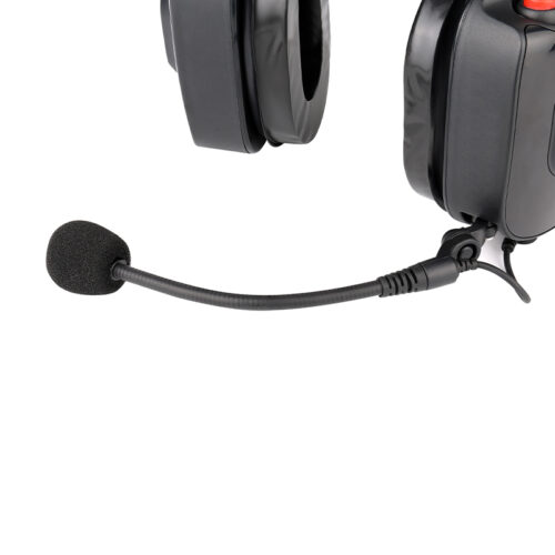RE-20 Militär-Headset mit einstellbarem, flexiblem Mikrofon RE-20 military headset with adjustable flexible microphone