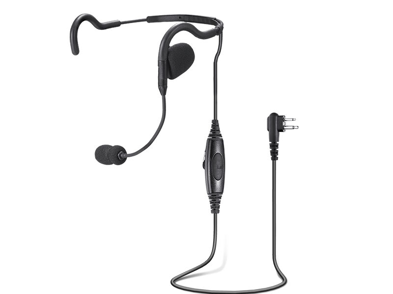 Тактические наушники RHS-0636 RHS-0636 tactical headphones with cable and ptt full view