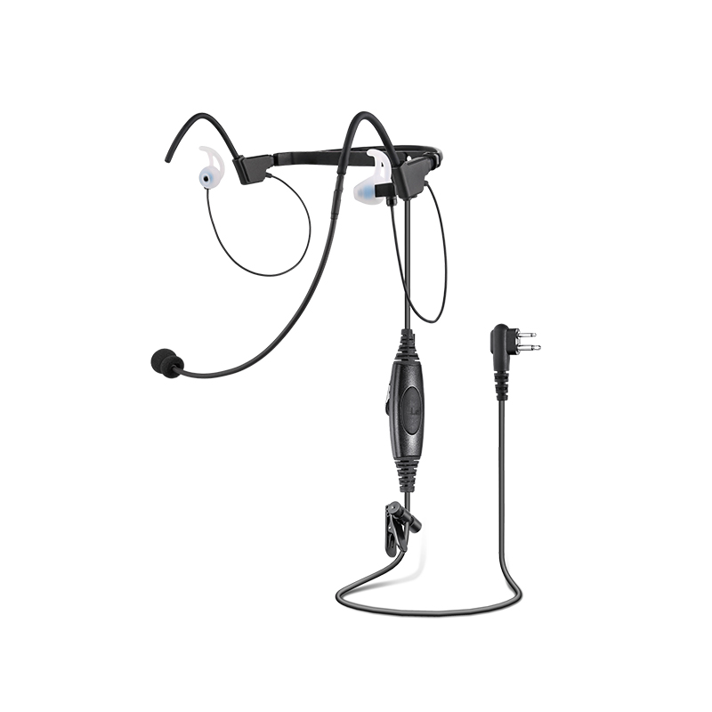 RHS-07 Hinter dem Kopf taktisches Ohrstück RHS-07 behind the head tactical earpiece with ptt full view