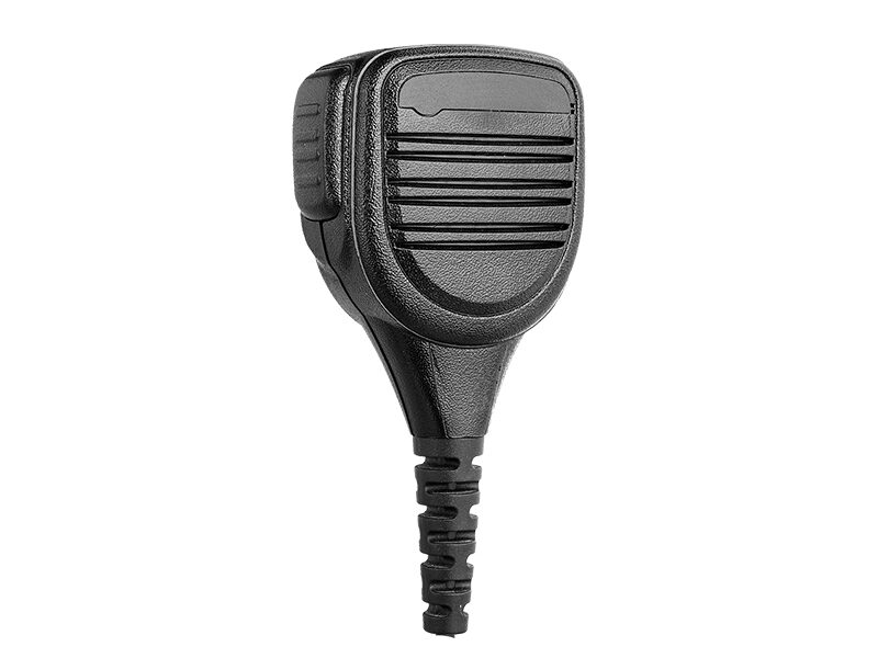 RSM-300 microphone for Motorola Radio RSM-300 handheld speaker mic with durable coiled cable and dual-pin connector for two-way radios