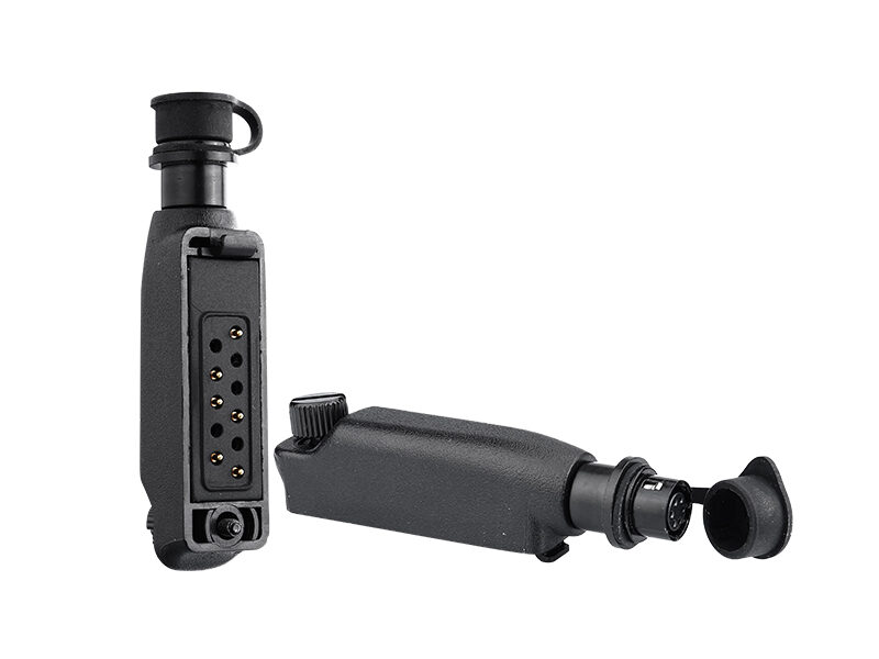 AP-SP4-HRS6F (1) AP-SP4-HRS6F Walkie Talkie Headphone Adapter- For Sepura STP8000 to Hirose 6 Pin Connector