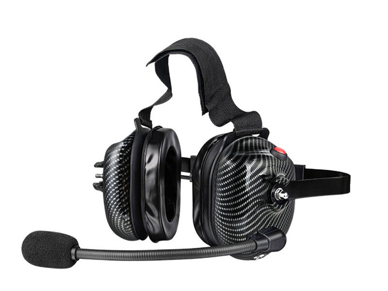B-50Q-CF Radio Intercom Heavy Duty Noise Reduction Headset