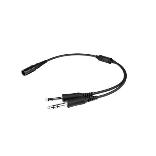 CB-06 (1) CB-06 BOSE 6 Pin LEMO Headset to GA Dual Plug Adapter