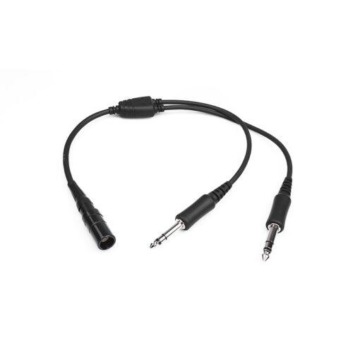 CB-06 (2) CB-06 BOSE 6 Pin LEMO Headset to GA Dual Plug Adapter