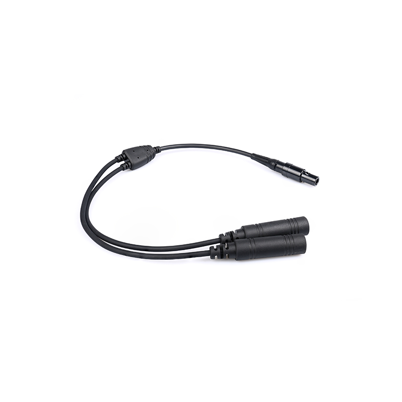 CB-08 (2) CB-08 GA Headset to 6 Pin LEMO Connector Cable