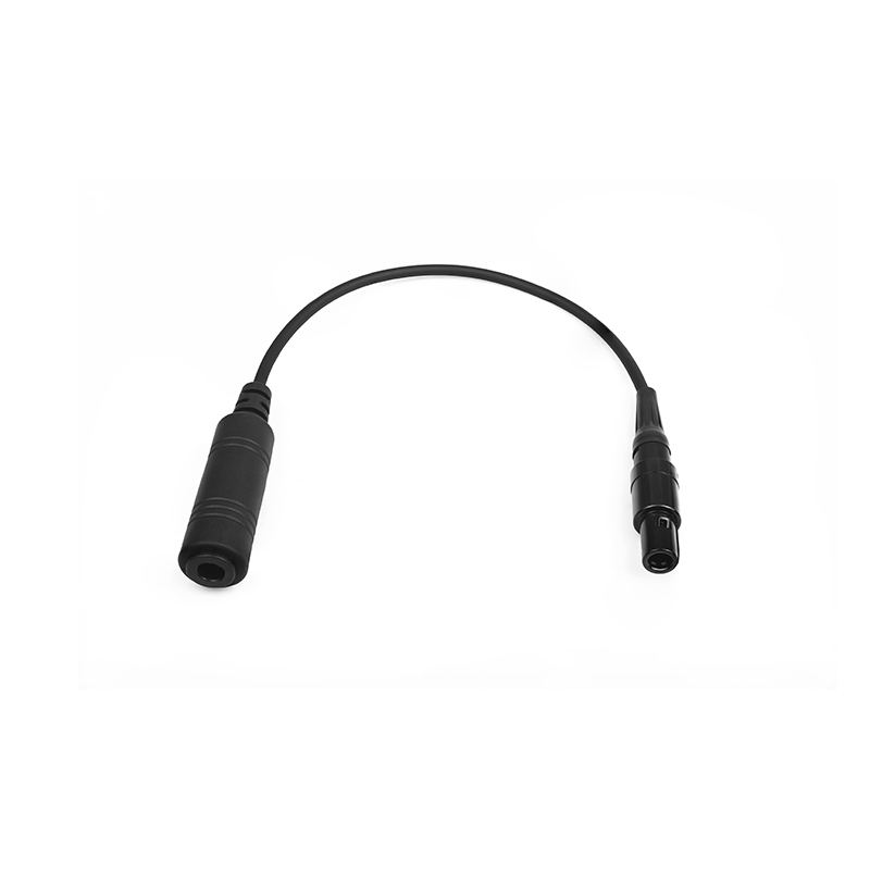 CB-09 (3) CB-09 Helicopter Headset to 6-pin LEMO Adapter Connector Cable