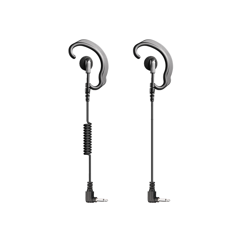 E-28-3.5L2 E-28C G-Ring Adjustable Ear Hook Listen Only Earpiece