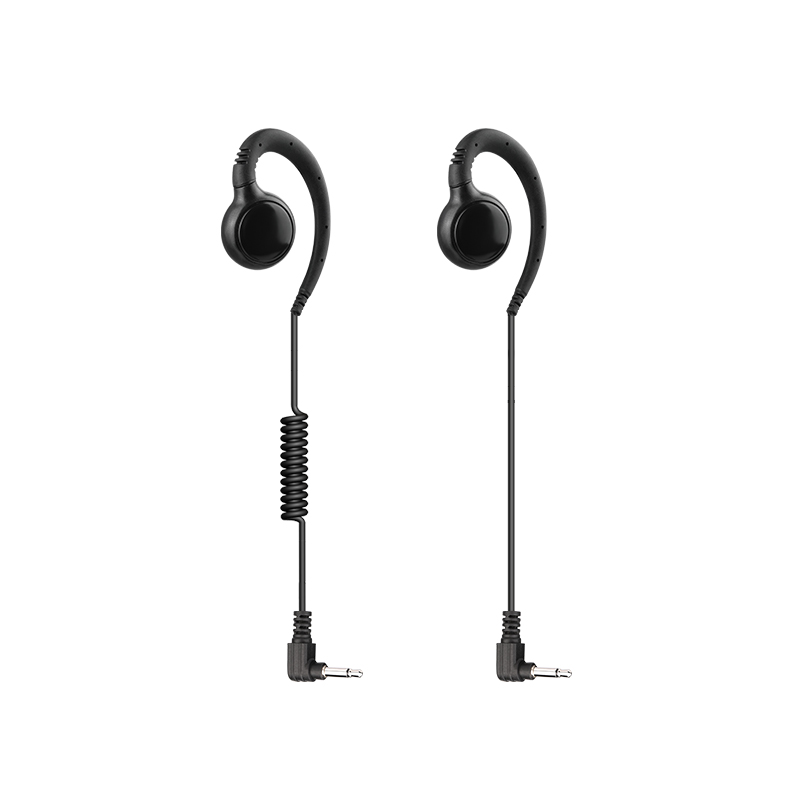E-33-3.5L2 E-33C C-Ring Swivel Listen Only Earpiece-3.5mm or 2.5mm Plug