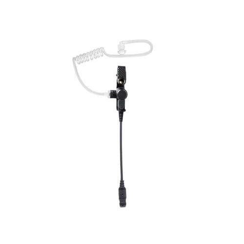 E-42-LOK1-SC E-42/LOK 1 Single Wire Coiled Clear Tube Earphone