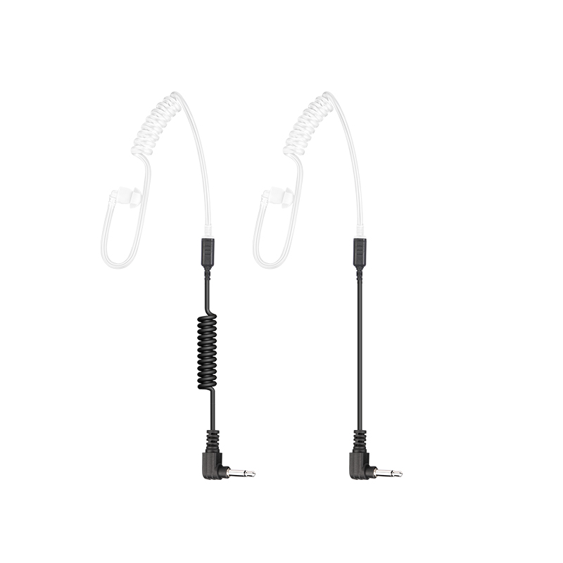 E-45-3.5L2 E-45C Clear Covert In-Ear Earpiece with Mini-Armature Speaker for Walkie Talkies