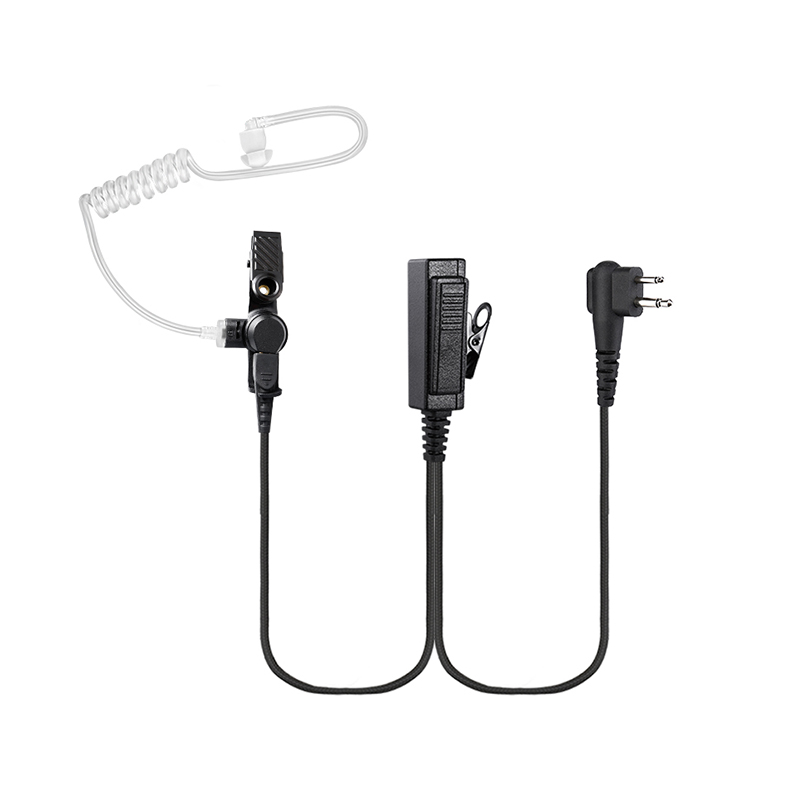 EM-4238N Bodyguard Tube d'oreille à câble tressé pour intercom radio EM-4238N Bodyguard Braided Cable Ear Tube Earpiece for Intercom Radio